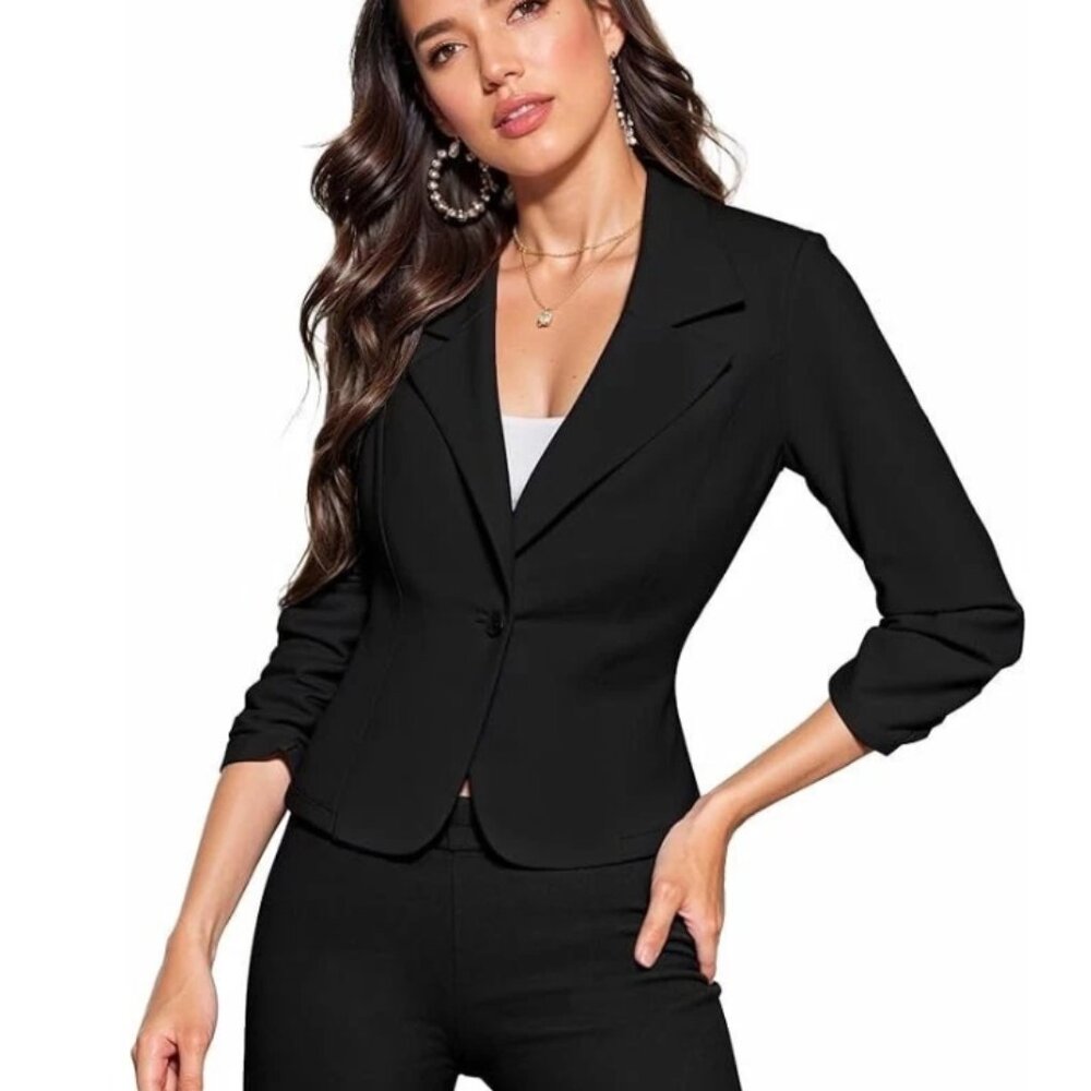 Noir Black Blazer – Size XL – New With Tags